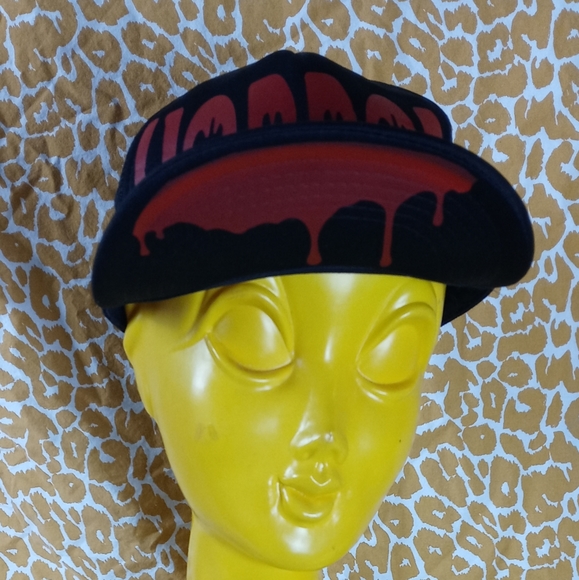 Horror black snapback hat - Picture 2 of 5